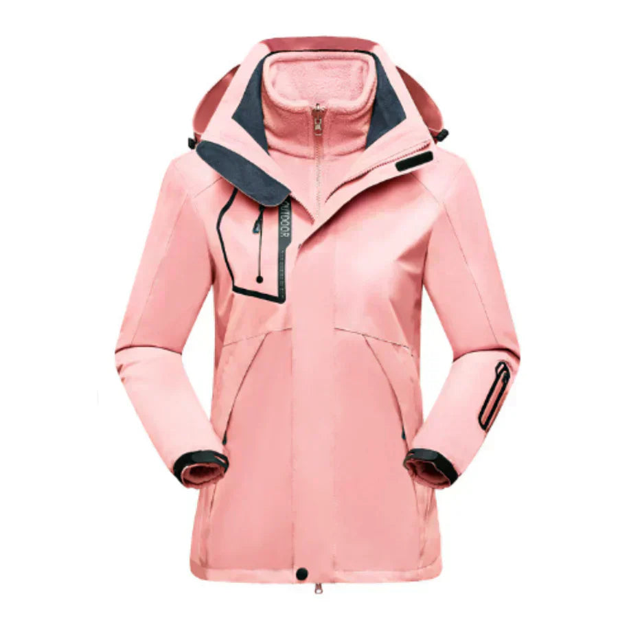 Dames Outdoor Jas met Capuchon | Waterdichte Softshell Jas