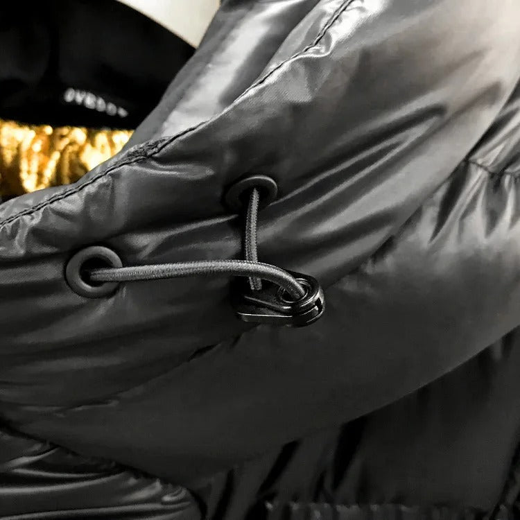 Dames Lange Gewatteerde Winterjas met Capuchon | Warme Puffer Coat