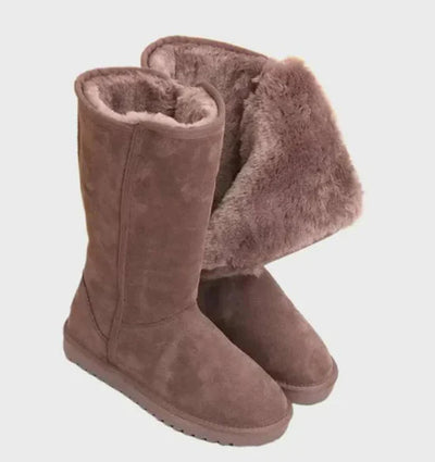 Dames Winterlaarzen | Boots met Zachte Binnenvoering en Ritssluiting