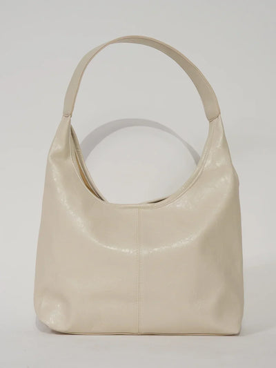 Dames Minimalistische Schoudertas | Ruime Hobo Bag