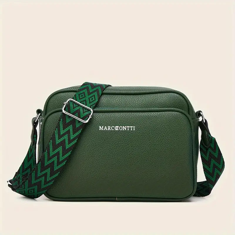 Crossbodytas met Ritssluiting en Klep voor Dames