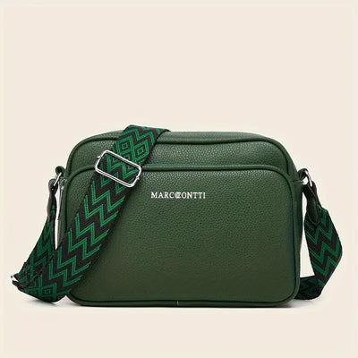 Crossbodytas met Ritssluiting en Klep voor Dames