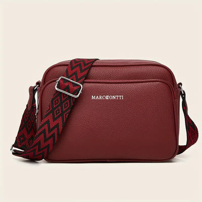 Crossbodytas met Ritssluiting en Klep voor Dames