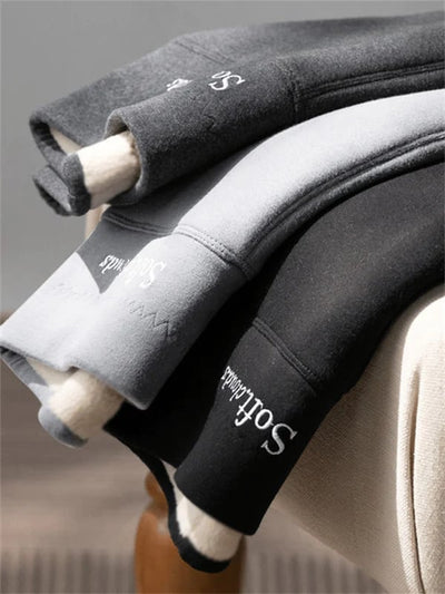 Warme winterbroek met hoge taille voor dames