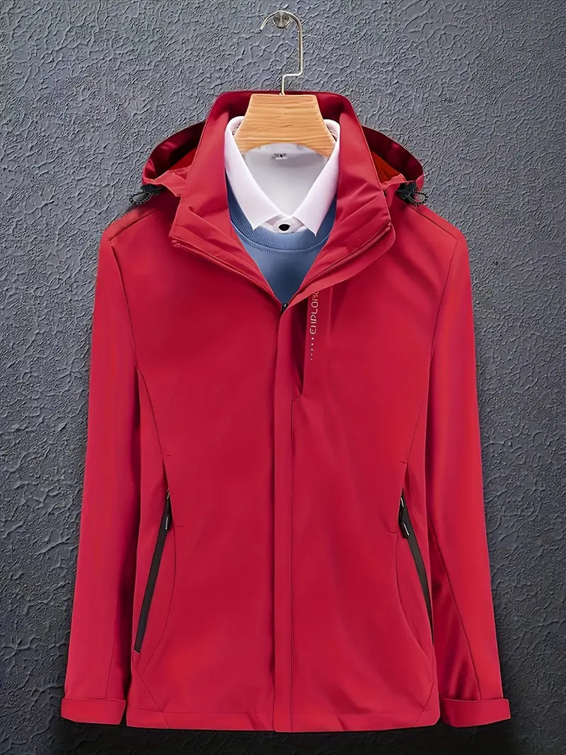 Veste de ski élégante avec capuche pour femmes