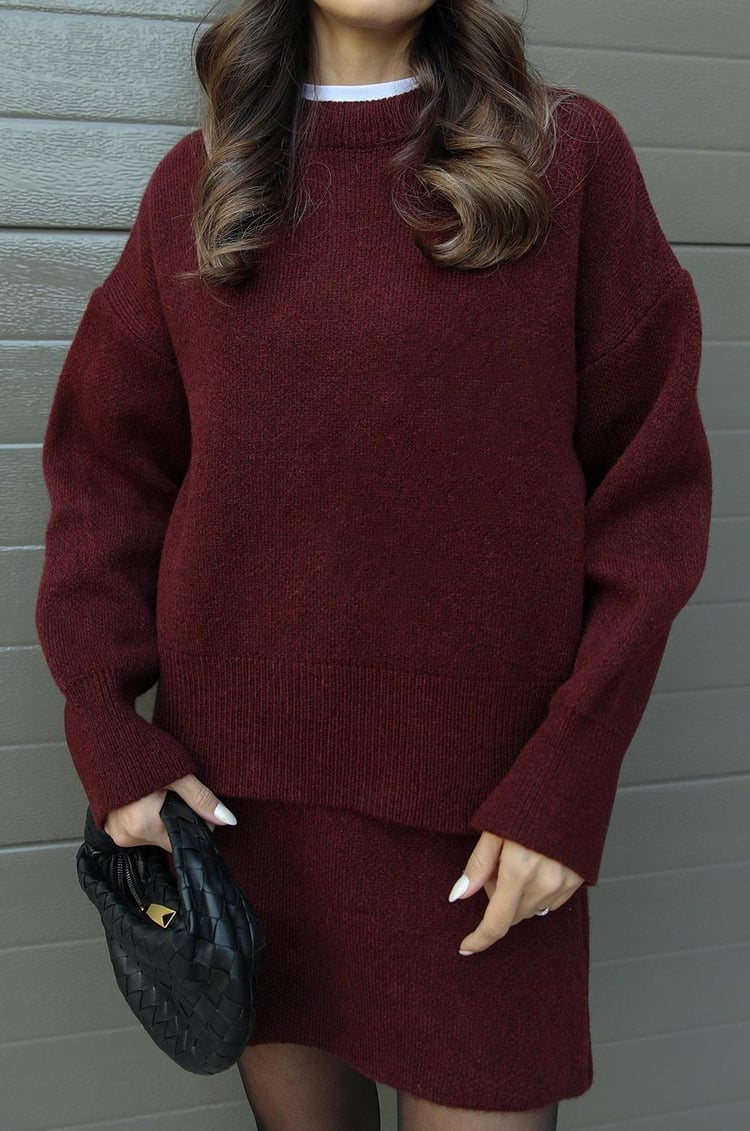 Herfst en Winter Set Trui en Rok