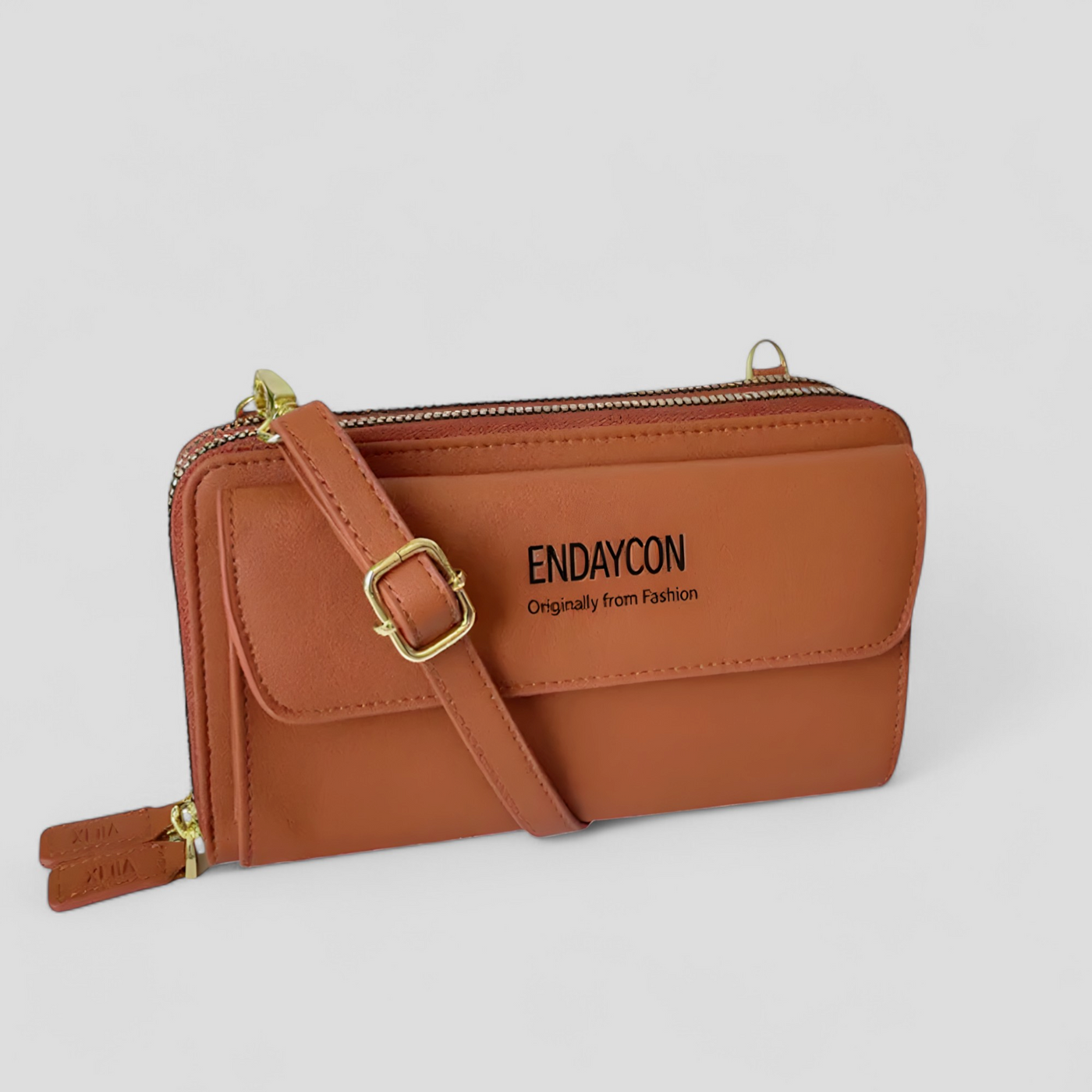 Dames Schoudertas | Compacte Portemonnee Tas met Luxe Afwerking