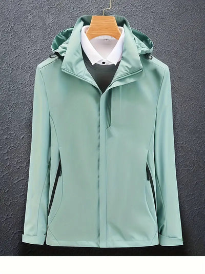 Veste de ski élégante avec capuche pour femmes