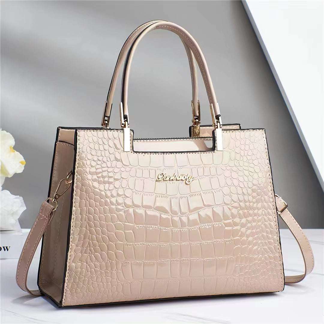 Dames Handtas | Luxe Croco Design met Schouderband
