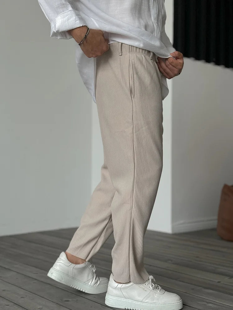 Casual corduroy broek voor heren | Losse pasvorm