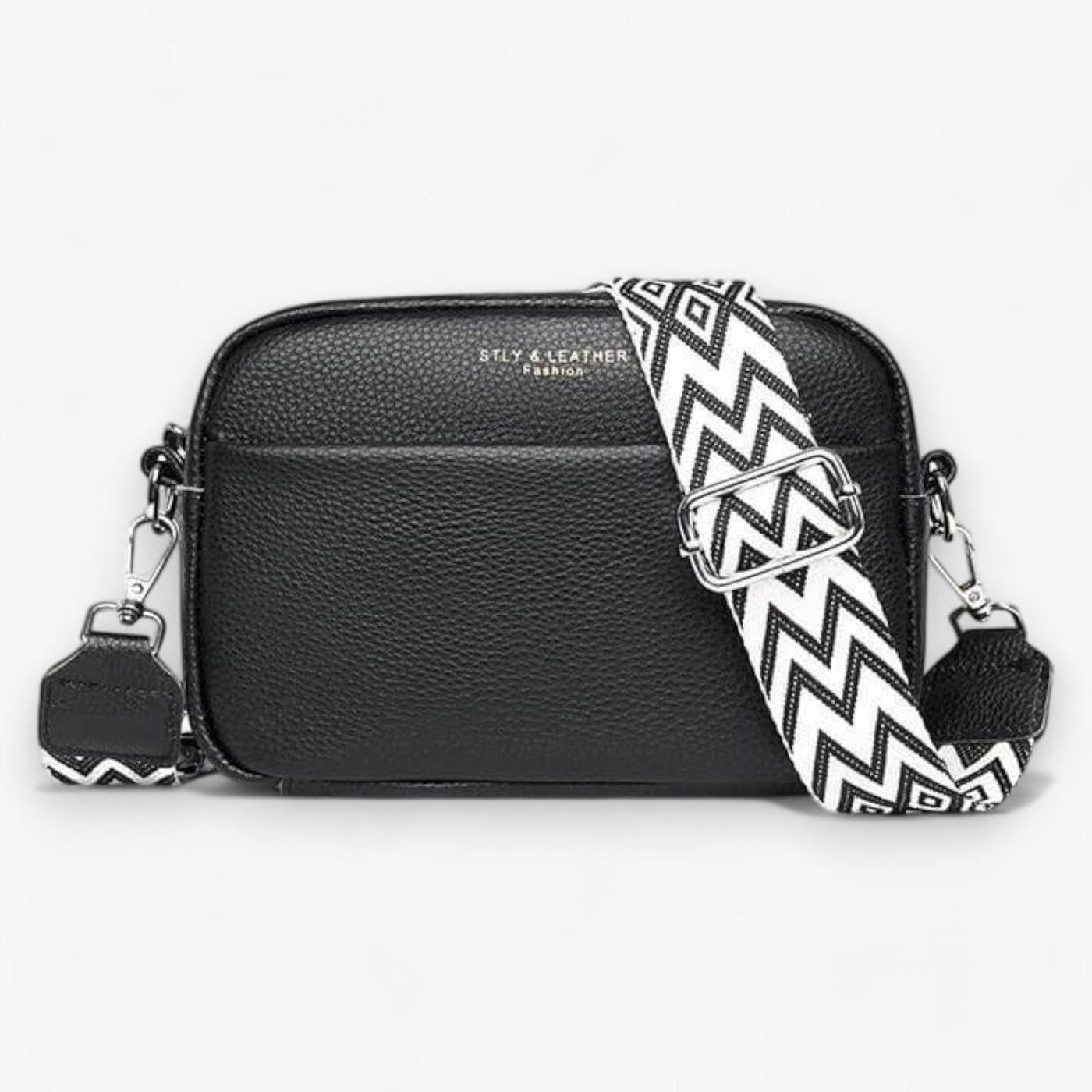 CrossbodyBag™ - Sac à main en cuir pour femme