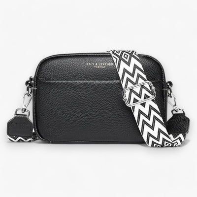 CrossbodyBag™ - Sac à main en cuir pour femme