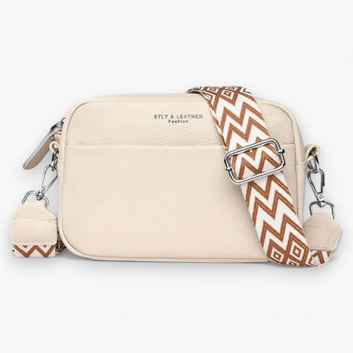 CrossbodyBag™ - Sac à main en cuir pour femme