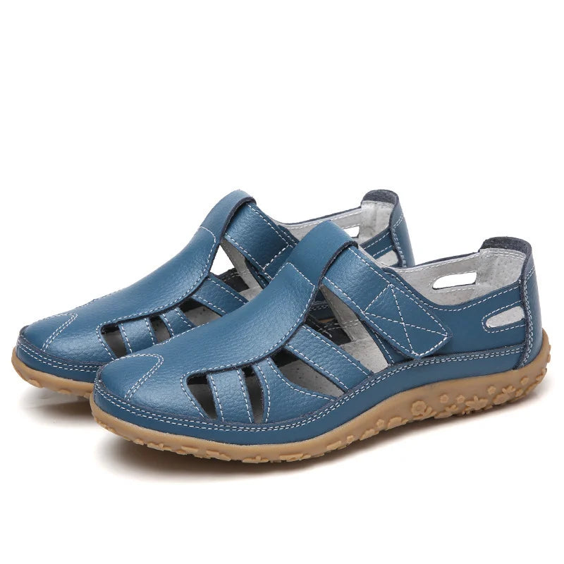 Sandalen met Brede Band en Antislipzool voor Dames