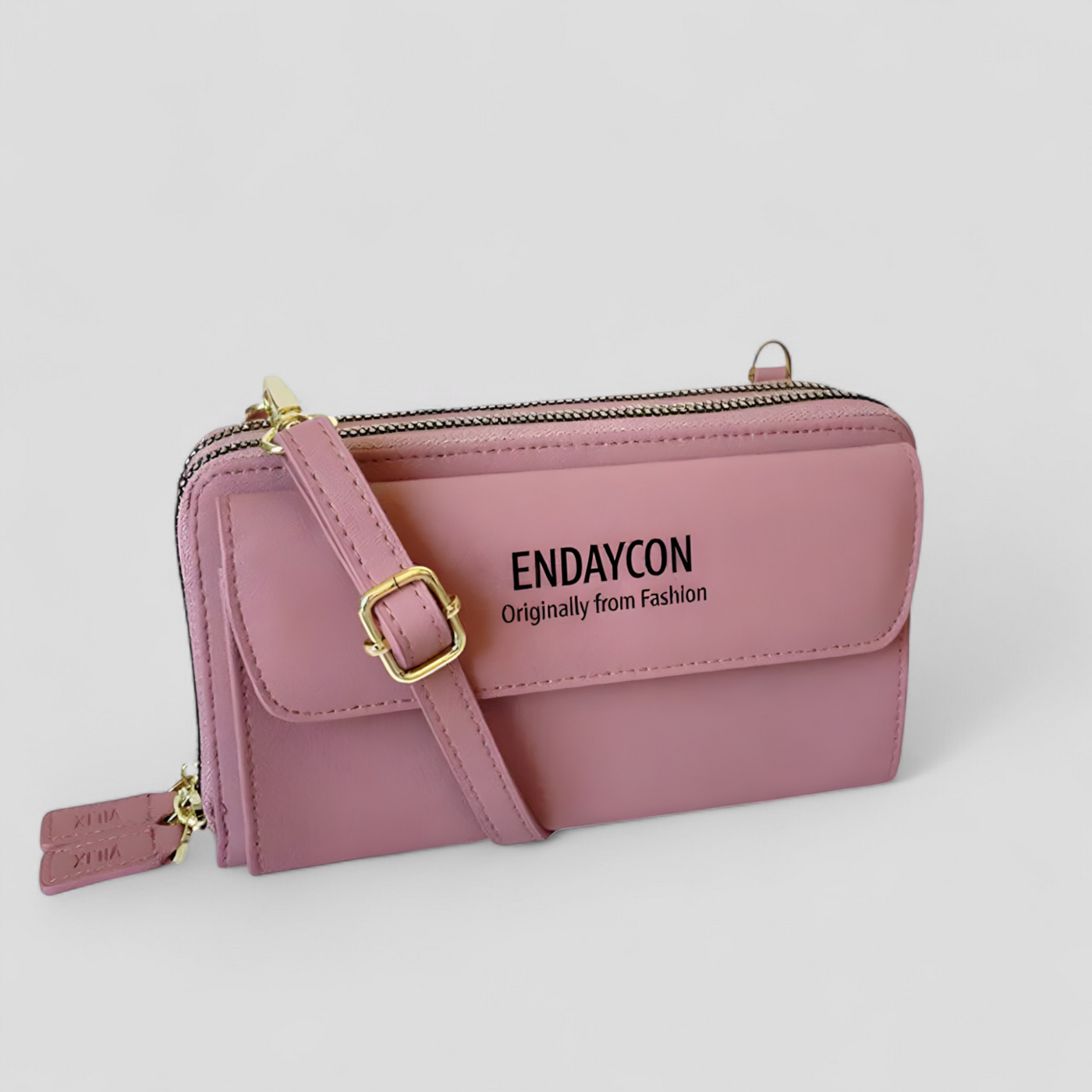 Dames Schoudertas | Compacte Portemonnee Tas met Luxe Afwerking
