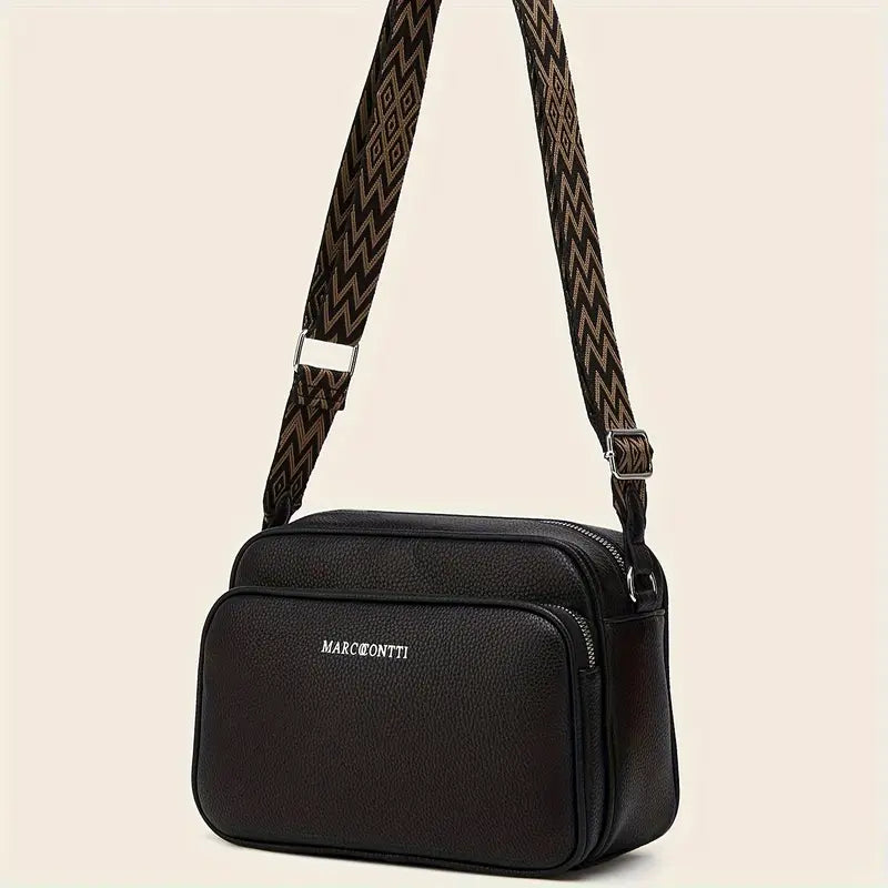 Crossbodytas met Ritssluiting en Klep voor Dames