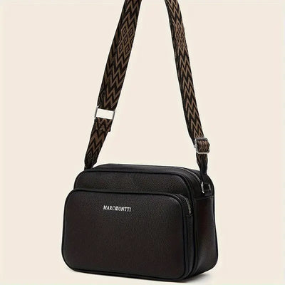 Crossbodytas met Ritssluiting en Klep voor Dames