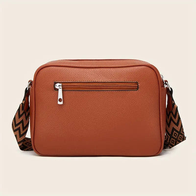 Crossbodytas met Ritssluiting en Klep voor Dames