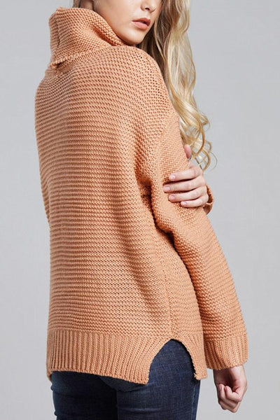 Dames Casual grof gebreide trui