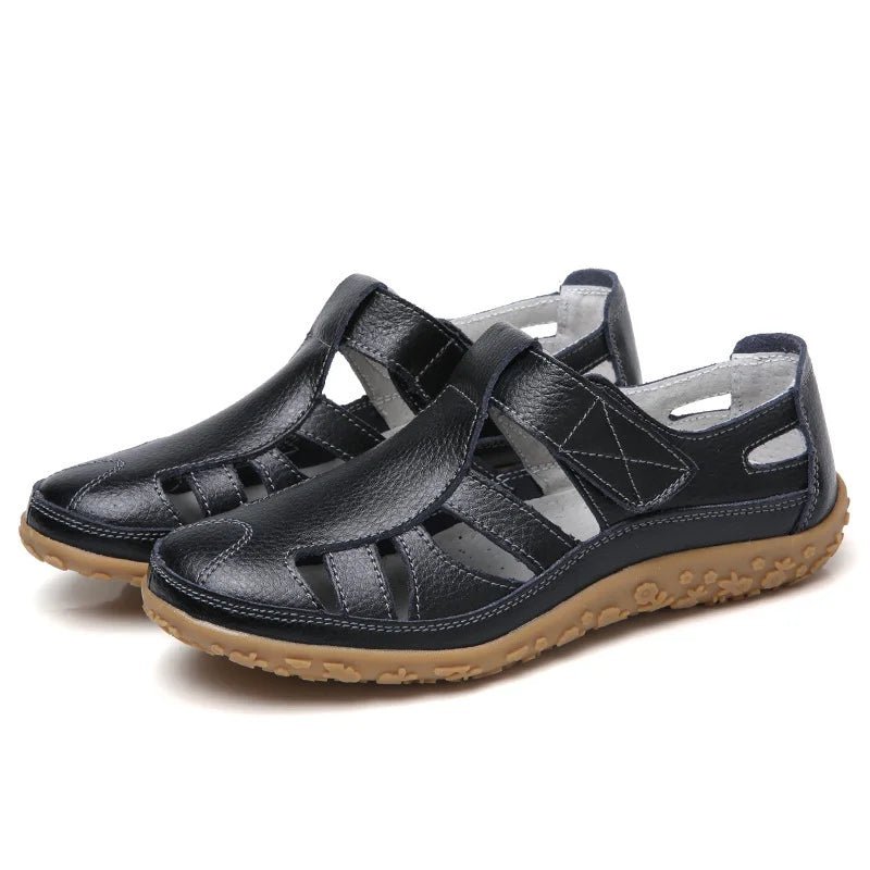 Sandalen met Brede Band en Antislipzool voor Dames
