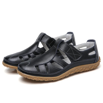 Sandalen met Brede Band en Antislipzool voor Dames