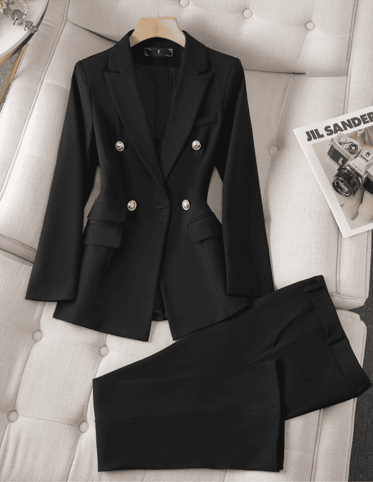 Getailleerde Blazer & Pantalon