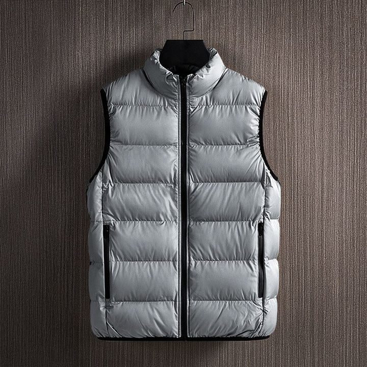 Warm gewatteerd vest voor heren