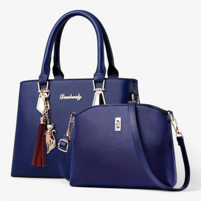 Dames Handtas Set | Luxe Schoudertas met Bijpassende Crossbody