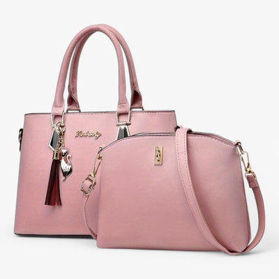 Dames Handtas Set | Luxe Schoudertas met Bijpassende Crossbody