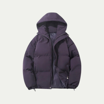 Donsjack met capuchon voor de winter