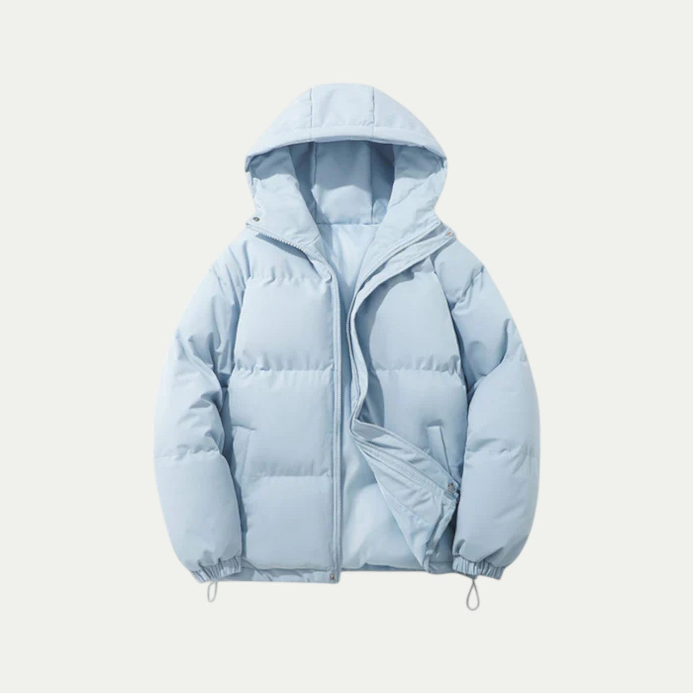 Donsjack met capuchon voor de winter