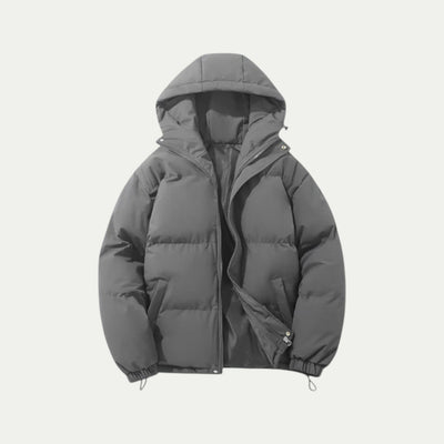 Donsjack met capuchon voor de winter