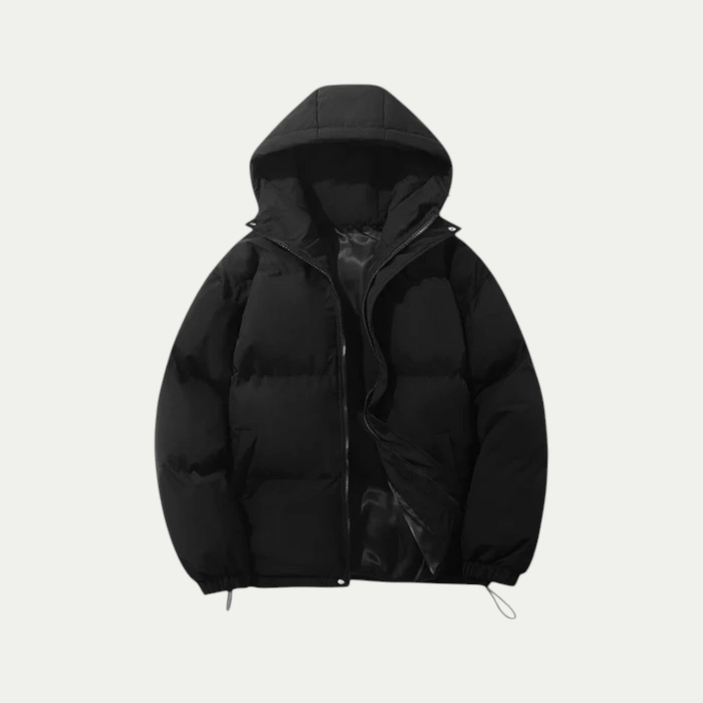 Donsjack met capuchon voor de winter