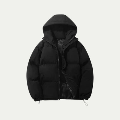 Donsjack met capuchon voor de winter