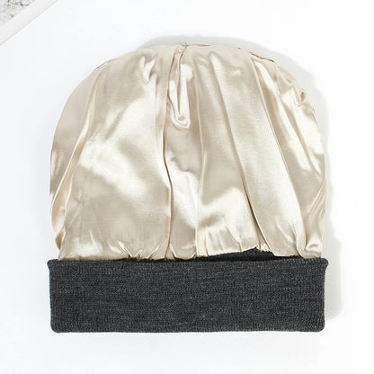 Winter Beanie | Muts met Satijn