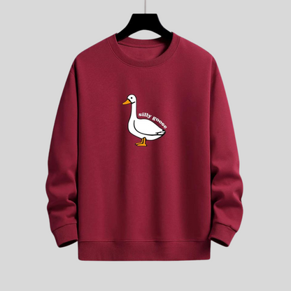 Montiqeu | Relaxed Goose Sweatshirt