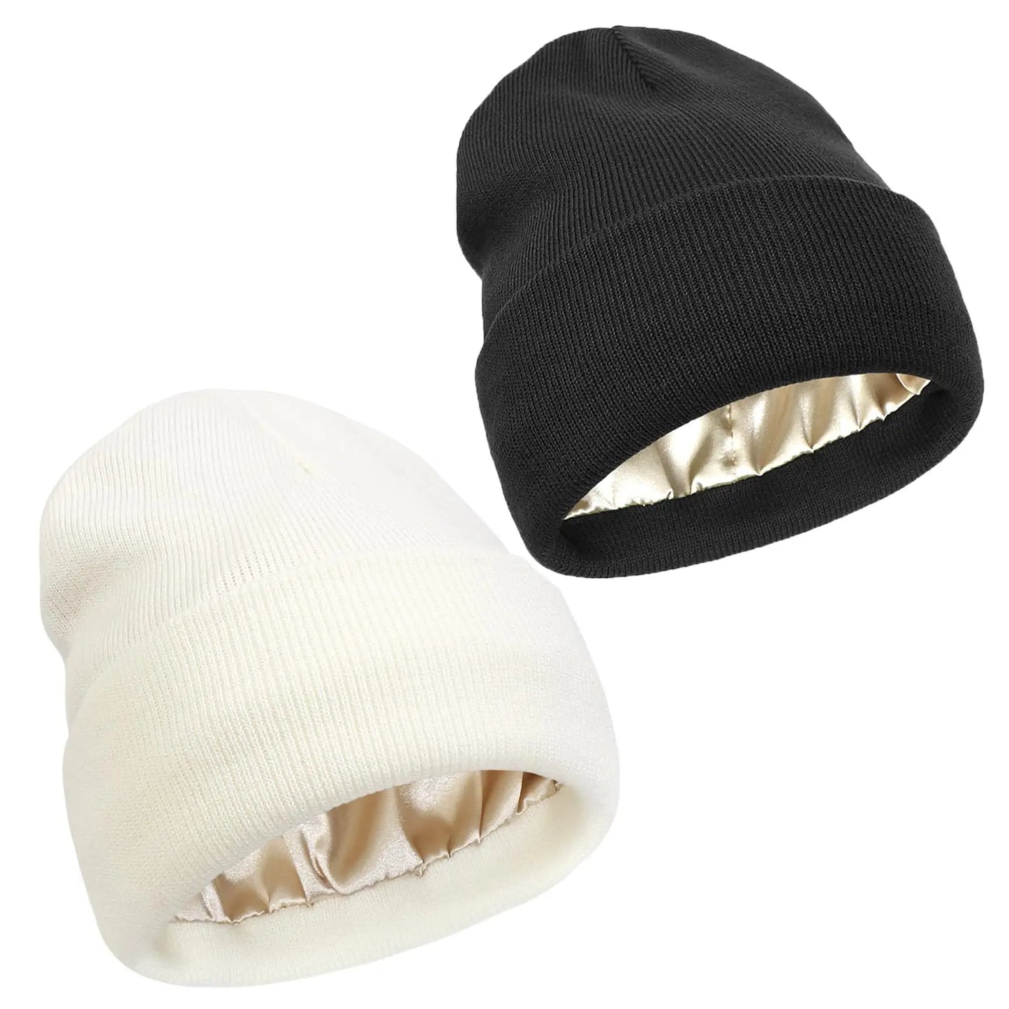 Winter Beanie | Muts met Satijn