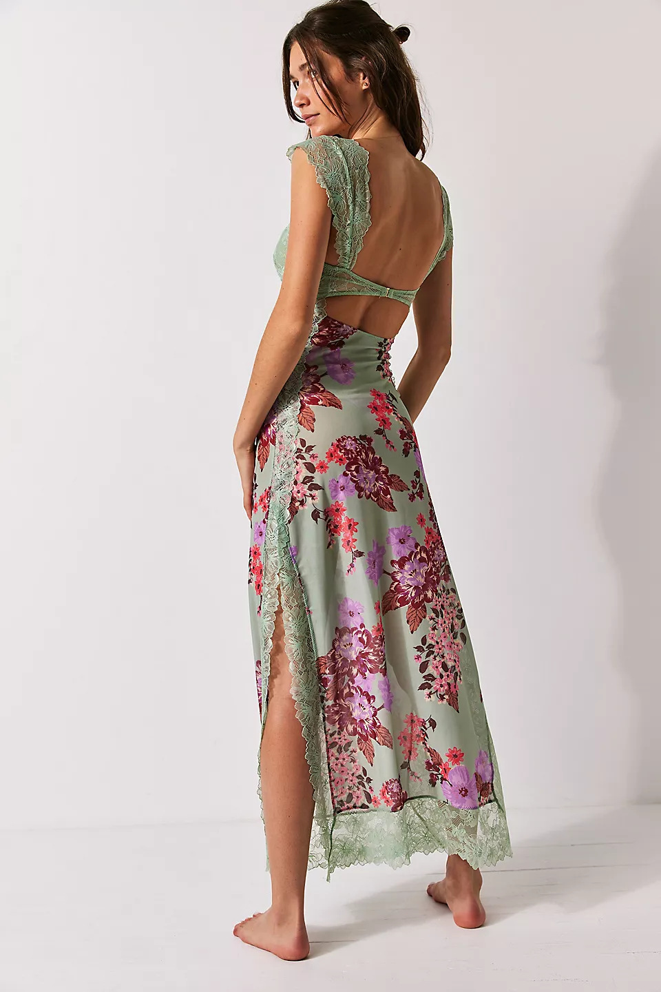 Strand Floral Maxi Jurk