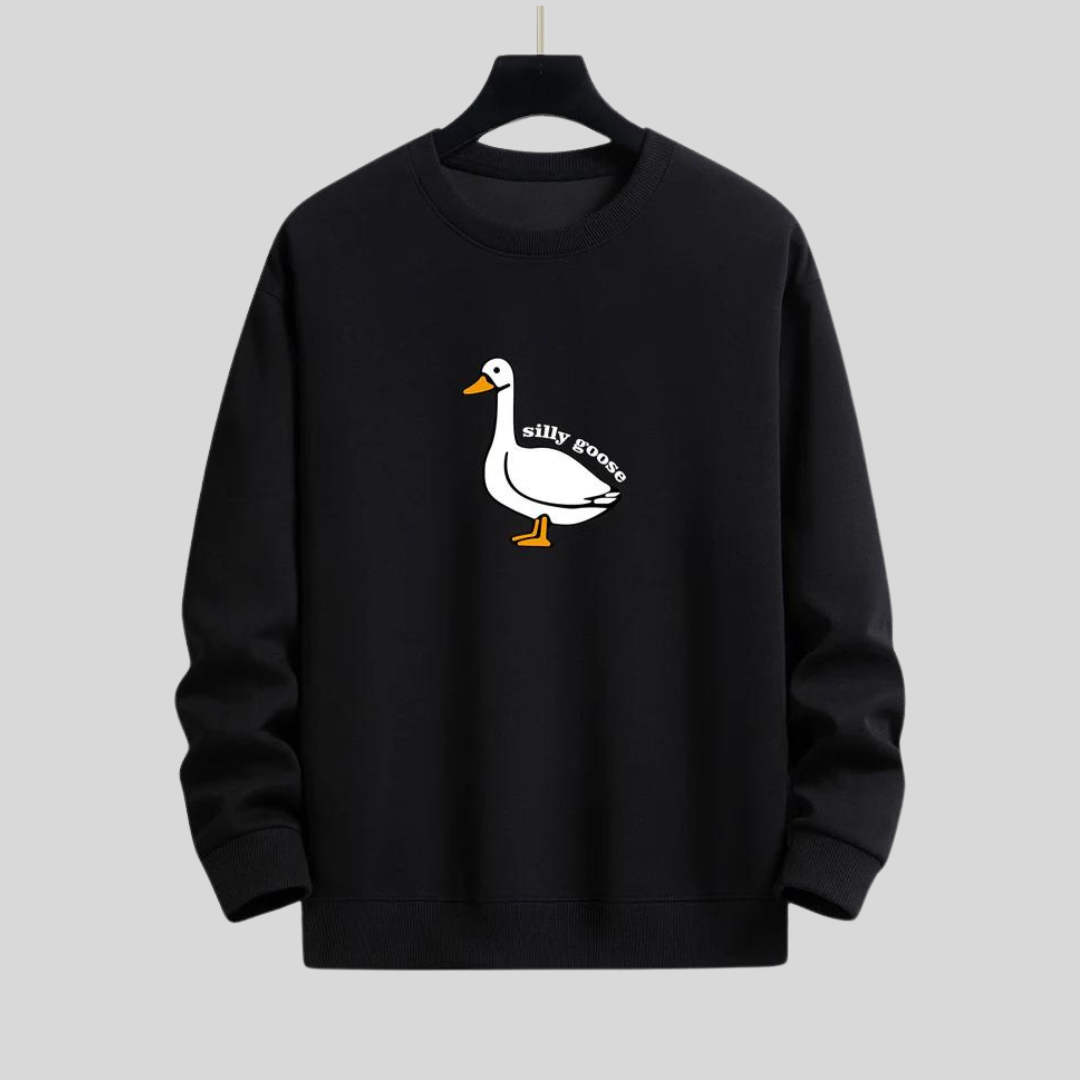 Montiqeu | Relaxed Goose Sweatshirt