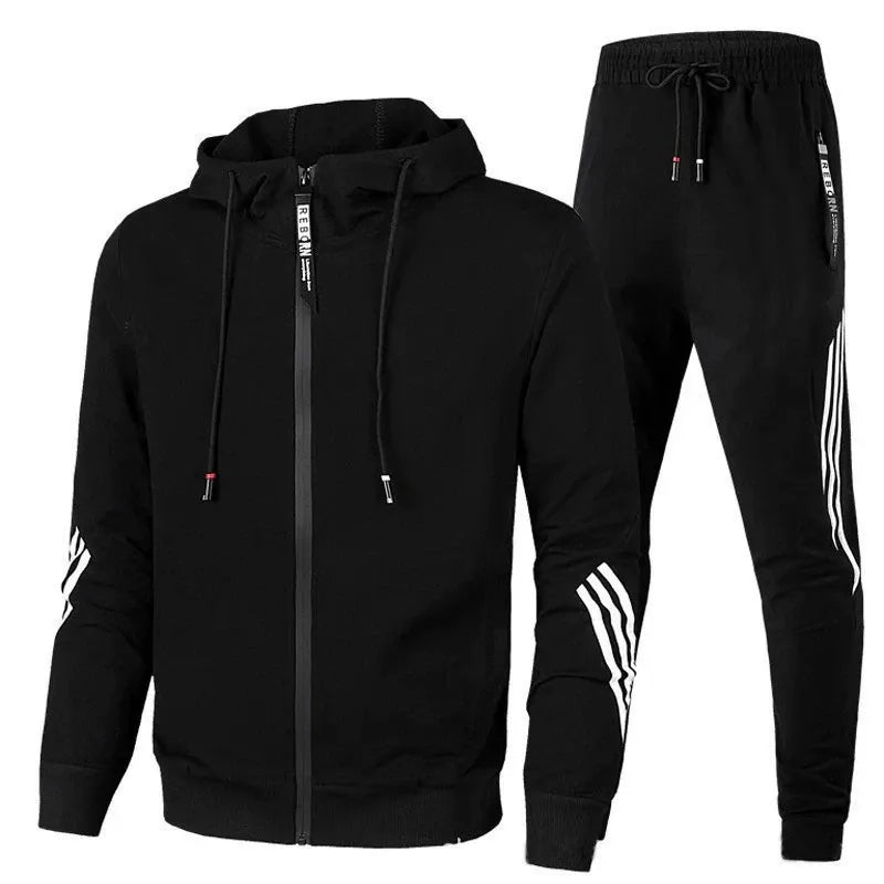 Mannen Trainingspak | Ademend Set met Elastische Taille