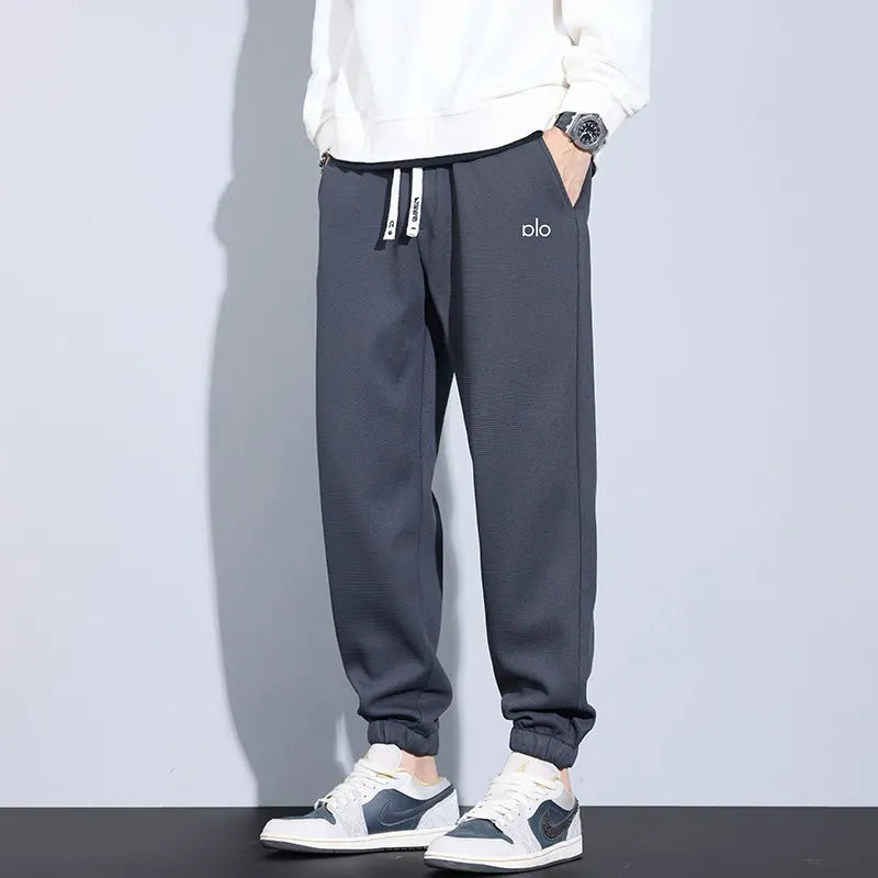 Sweatpants met elastische taille en zakken voor heren