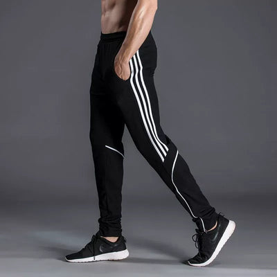 Sweatpants met rechte pijpen en zakken voor heren