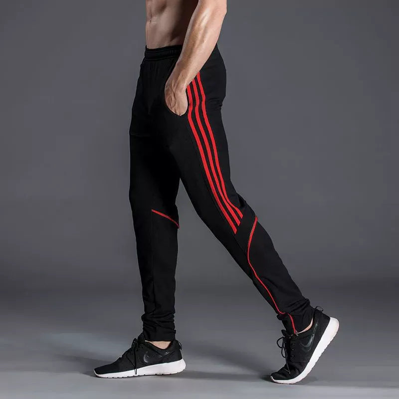 Sweatpants met rechte pijpen en zakken voor heren