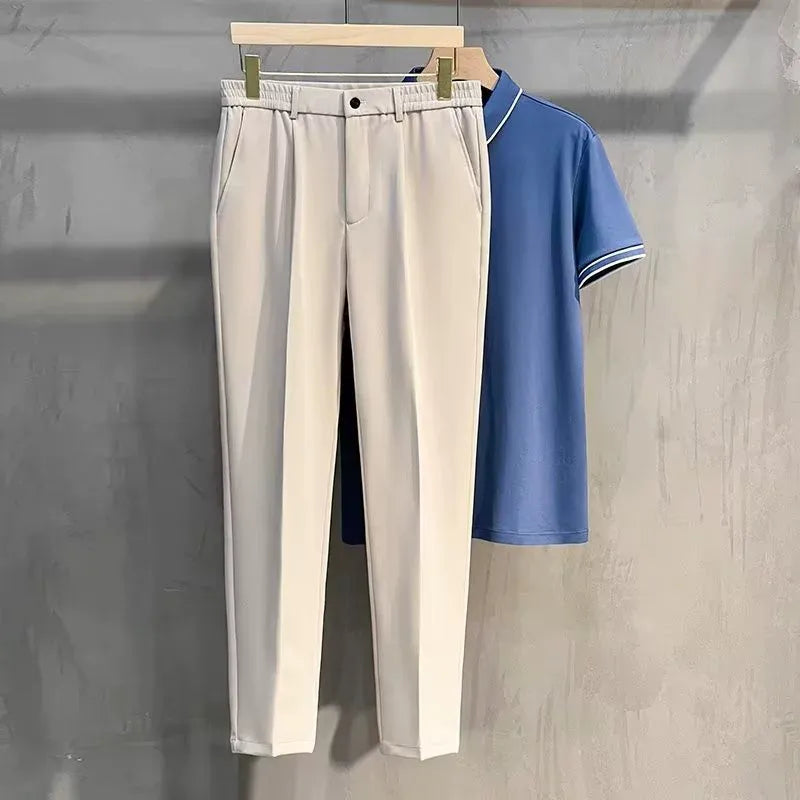Casual Rechte slim fit Sweatpant voor heren