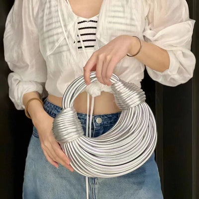 Dames Designer Handtas | Unieke Sculpturale Luxe Tas