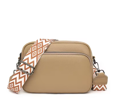 Crossbodytas met Ritssluiting en Klep voor Dames