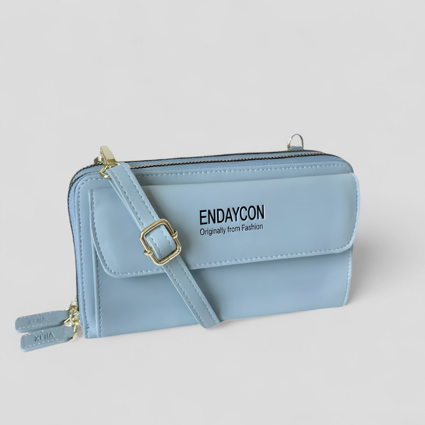 Dames Schoudertas | Compacte Portemonnee Tas met Luxe Afwerking