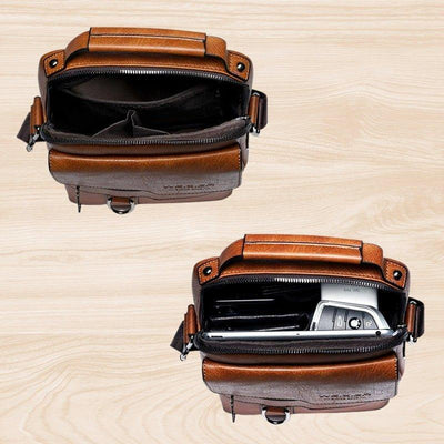 LuxeLeather™ Sac à bandoulière - Moderne et élégant