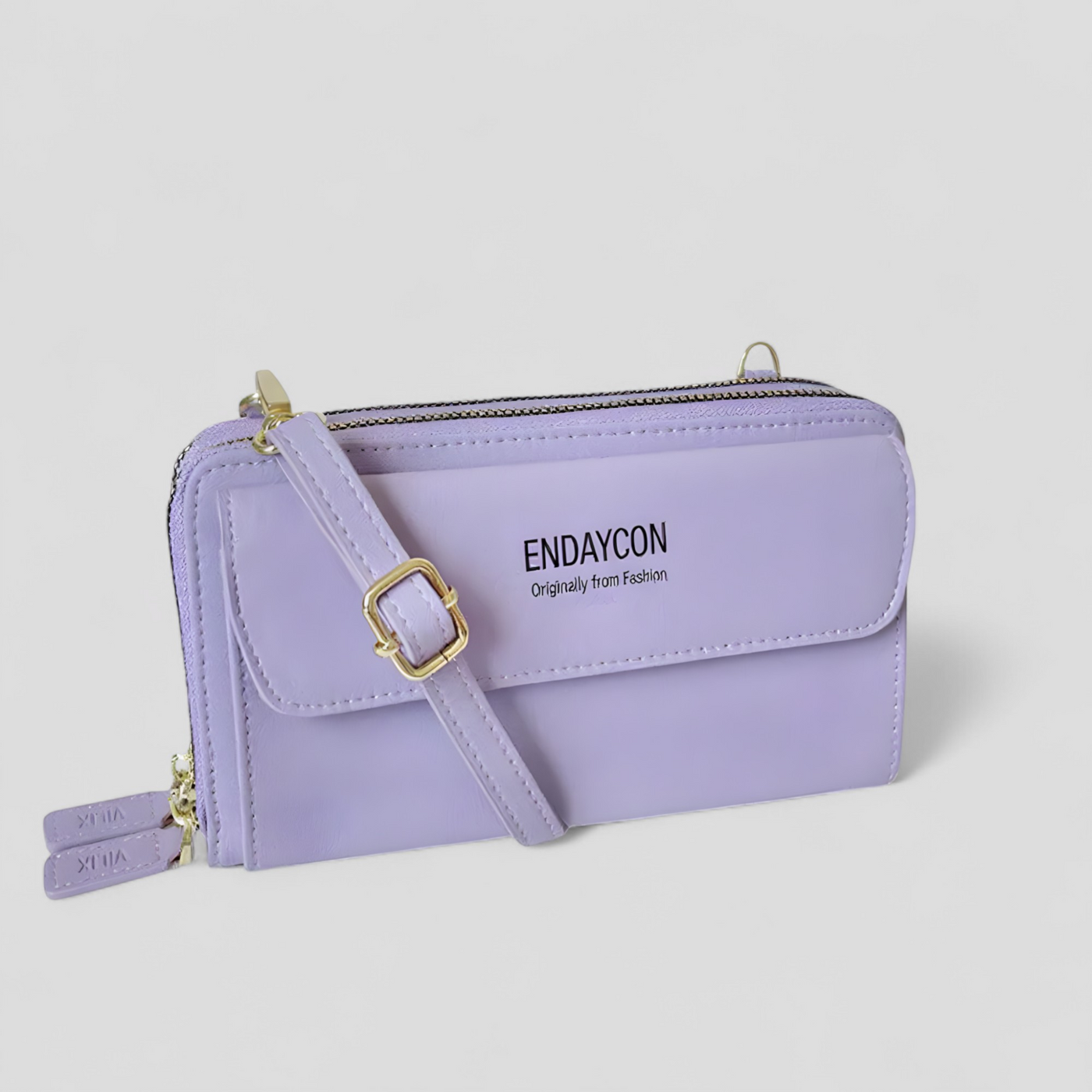 Dames Schoudertas | Compacte Portemonnee Tas met Luxe Afwerking