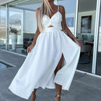 Robe sans dos pour femmes | Look décontracté pour tous les jours | Style estival et respirant